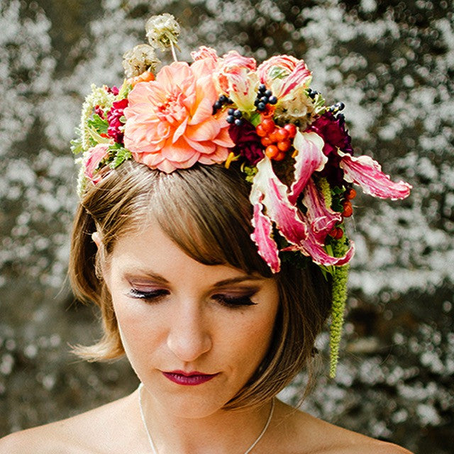 Premium Full Floral Crown